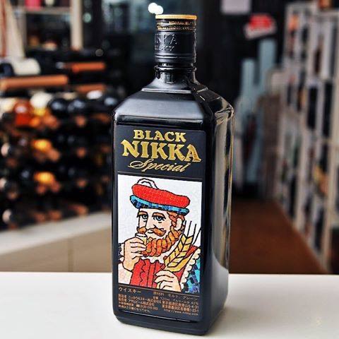 Rượu Nikka Black Special ông già x 12 chai với nồng độ nhập khẩu nội địa Nhật Bản