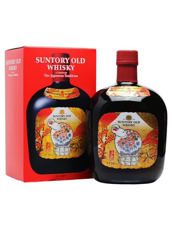 Rượu chuột Suntory Old Whisky phiên bản chuột x 12 chai nhập khẩu nội địa Nhật Bản