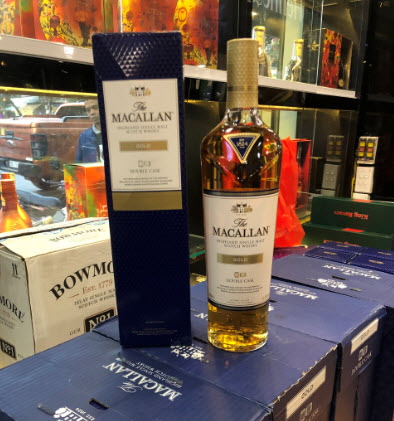 Rượu Maccallan 1824 gold double cask – thùng 12 chai nồng độ