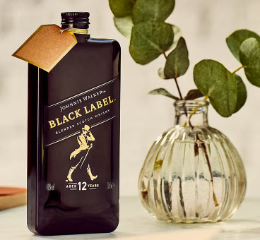 Rượu Pocket Scotch Johnnie Walker Black Label rượu bỏ túi cho giới quý tộc thời xưa