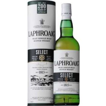 Whisky Laphroaig Select Islay Single Malt Scotland với nồng độ