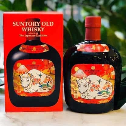 Rượu Whisky Suntory Old Trâu Nhật Bản bình cổ điển x 12 chai nhập khẩu