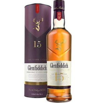 Rượu Whisky Glenfiddich 15 Year Old Single Malt Scotch