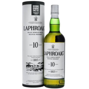 Laphroaig 10 – Rượu whisky khói Scotland Laphroaig 10 năm nhập khẩu nguyên thùng