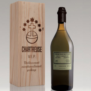 Green Chartreuse VEP – chai 1 lit – rượu mùi tu viện Pháp