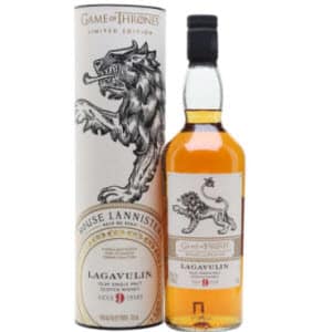 Wishky Lagavulin 9 Year Old House Lannister Game of Thrones x 6 chai