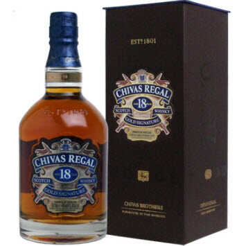 Chivas Regal 18 chai 1 lit Blended Scotch whisky nhập khẩu x 6 chai nhập khẩu nguyên thùng