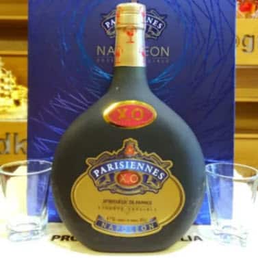 Rượu Pháp Parisiennes XO Decanter Bottlehộp quà + 2 ly