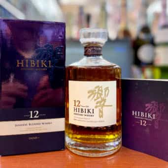 Rượu Suntory Hibiki 12 YO Whisky Nhật