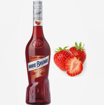 Rượu mùi Marie Brizard Wild Strawberry No.22 hương dâu
