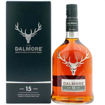 Whisky Dalmore 15 – single malt đầu hươu vàng – Scotland