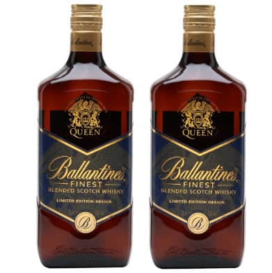 Queen Ballantine’s Finest Whisky Scotch