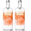 Rượu Vodka Absolut Apeach Thụy Điển 40% vol chai 700ml