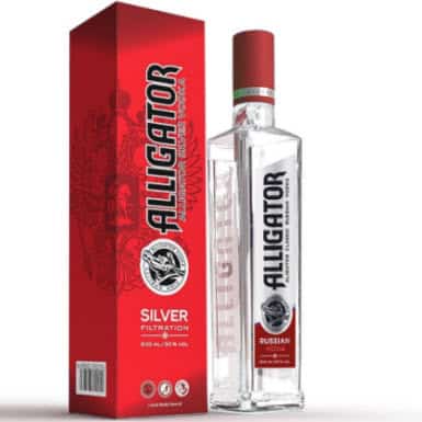 Alligator Silver Filtration (vodka cá sấu nhãn đỏ) Việt Nga