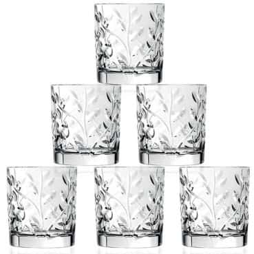 Bộ 6 ly whisky pha lê RCR – Laurus Dof Tumbler