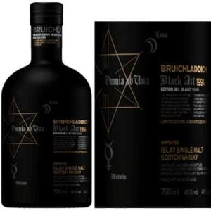 Bruichladdich Black Art 8.1 whisky Scotch 26 tuổi 45,1% vol chai 700ml