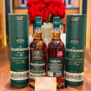 Rượu Glendronach Revival 15 Years Old whisky Scotland 46% vol chai 700ml