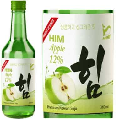Him Soju vị táo xanh Hàn Quốc