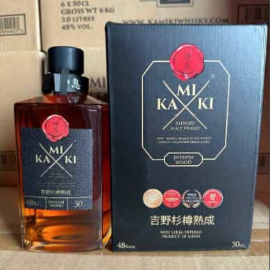 Rượu Kamiki Intense Wood whisky Nhật Bản