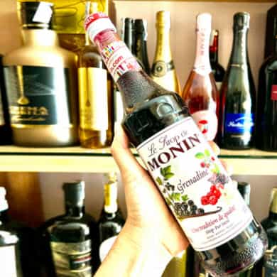 Monin Grenadine Siro lựu (Malaysia) thùng 6 chai