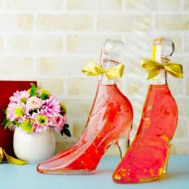 Rượu Princess Rose Raspberry Flavor dày thủy tinh Nhật Bản
