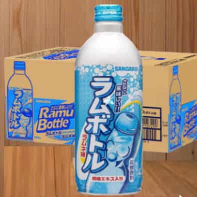 Ramu Bottle Original Sangaria soda Nhật Bản