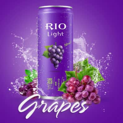 Lon Rio Light Grapes – Cocktail Brandy Nho Trung Quốc