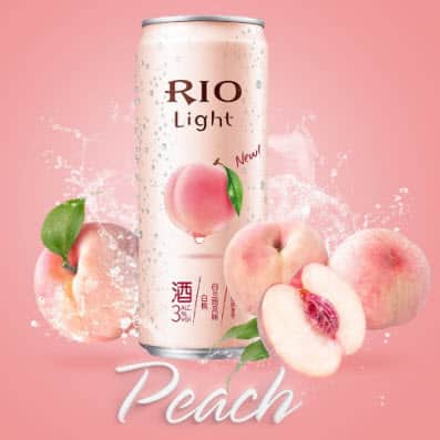 Rio Light Cocktail Peach Brandy Trung Quốc lon