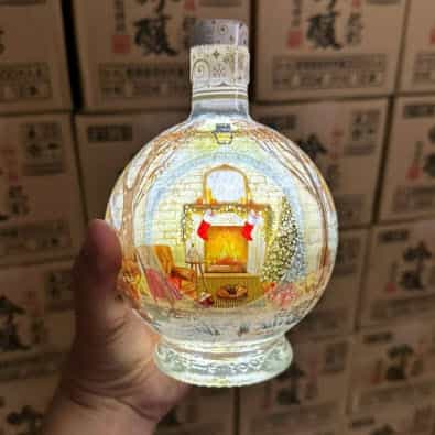 Rượu Snow Globe Orange Gingerbread (Anh)