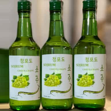 Soju nho xanh Sojrum Green Grape Hàn Quốc