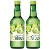 Soju 7 Drops vị dưa lưới Hàn Quốc 12% vol chai 360ml