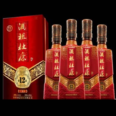 Đỗ Khang 12 Tửu Tổ (Jiuzu Dukang) chai đỏ