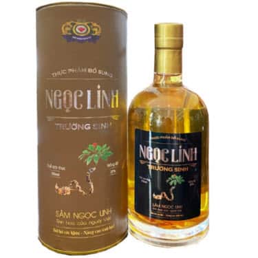 Rượu sâm Ngọc Linh Trường Sinh Việt Nam