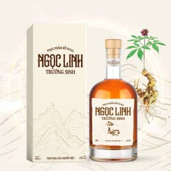 Rượu bổ Ngọc Linh Trường Sinh (trắng)
